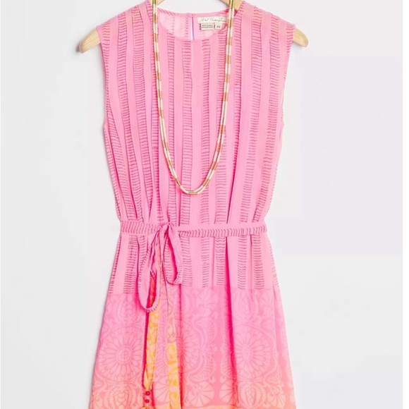 Anthropologie Lucile Dress XS Pink. Summer Party Dress. 🥳☀️😎 - Picture 2 of 9
